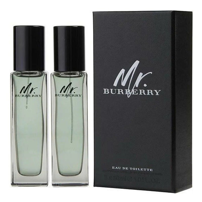 Burberry Mr Burberry For Men EDT 2X30ml Mini Travel Set – samawa perfumes_2 BURBERRY MR. BURBERRY (M) EDT 2 X 30ML TRAVEL SET