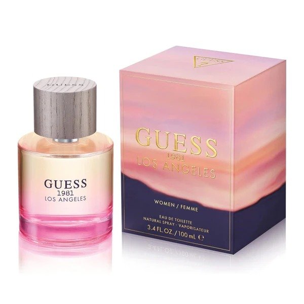 Guess 1981 Los Angeles for Women EDT 100 ml - Salman Stores_1 GUESS 1981 LOS ANGELES L EDT 100ML